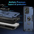 Moto G Power 2025 Shockproof Metal Ring Holder Phone Case - Blue