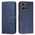 Moto G Power 2025 Stitching Calf Texture Buckle Leather Phone Case - Blue