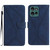 Moto G Power 2025 Stitching Embossed Leather Phone Case - Blue