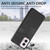 Moto G Power 2025 Vintage Leather PC Back Cover Phone Case - Black