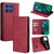 Moto G Stylus 2025 Cow Texture Magnetic Leather Phone Case - Red