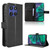 Moto G Stylus 2025 Diamond Texture Leather Phone Case - Black