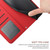 Moto G Stylus 2025 HT03 Skin Feel Butterfly Embossed Flip Leather Phone Case - Red
