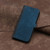 Moto G Stylus 2025 Side Buckle Double Fold Hand Strap Leather Phone Case - Royal Blue