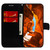 Motorola Edge 2025 Colorful Magnetic Buckle Leather Phone Case - Black