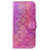 Motorola Edge 2025 Colorful Magnetic Buckle Leather Phone Case - Pink