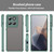 Motorola Edge 2025 Fan Dun Series TPU Hybrid PC Frosted Phone Case - Green