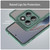 Motorola Edge 2025 Fan Dun Series TPU Hybrid PC Frosted Phone Case - Green