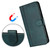 Motorola Edge 2025 Line Splicing Buckle Retro Leather Phone Case - Dark Green