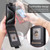 Motorola Edge 2025 Magnetic Vertical Flip Leather Phone Case with Buckle - Black Motorola Edge 2025 Magnetic Vertical Flip Leather Phone Case with Buckle - Black