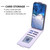 iPhone 7 / 8 / SE 2020 / SE 2022 Diamond Lattice Vertical Flip Leather Phone Case - Purple