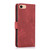 iPhone 7 / 8 / SE 2020 / SE 2022 Orchid Butterfly Embossed Leather Phone Case - Red