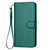 iPhone 7 / 8 / SE 2020 / SE 2022 YX0070 Carbon Fiber Buckle Leather Phone Case with Lanyard - Dark Green
