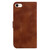 iPhone 7 / 8 / SE 2020 / SE 2022 Seven-shaped Embossed Leather Phone Case - Brown