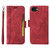 iPhone 7 / 8 / SE 2020 / SE 2022 BETOPNICE Dual-side Buckle Leather Phone Case - Red