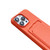 iPhone 7 / 8 / SE 2020 / SE 2022 Card Slot Liquid Silicone Phone Case with Lanyard - Rose Red