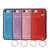 iPhone 7 / 8 / SE 2020 / SE 2022 Glitter Powder PU+TPU Shockproof Protective Case with Holder & Card Slots & Wrist Strap - Blue