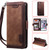 iPhone 7 / 8 / SE 2020 / SE 2022 Retro Splicing Horizontal Flip Leather Case with Card Slots & Holder & Wallet - Brown