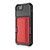 iPhone 7 / 8 / SE 2020 / SE 2022 ZM02 Card Slot Holder Phone Case - Red