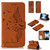 iPhone 7 / 8 / SE 2020 / SE 2022 Feather Pattern Litchi Texture Horizontal Flip Leather Case with Wallet & Holder & Card Slots - Brown