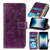 iPhone 7 / 8 / SE 2020 / SE 2022 Vintage Crazy Horse PU + + Left and Right Leather Case with Photo Frame & Bracket & Front and Back Buckle - Purple
