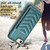 iPhone 7 / 8 / SE 2020 / SE 2022 BF26 Wave Pattern Card Bag Holder Phone Case - Green