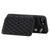 iPhone 7 / 8 / SE 2020 / SE 2022 Grid Texture Card Bag Phone Case with Lanyard - Black iPhone 7 / 8 / SE 2020 / SE 2022 Grid Texture Card Bag Phone Case with Lanyard - Black