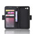 iPhone 7 / 8 / SE 2020 / SE 2022 Wallet Style Skin Feel Calf Pattern Leather Case ，with Separate Card Slot - Black