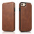 iPhone 7 / 8 / SE 2020 / SE 2022 Knight Magnetic Suction Leather Phone Case - Brown