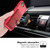 iPhone 7 / 8 / SE 2020 / SE 2022 Magnetic Wallet Card Bag Leather Case - Red