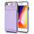 iPhone 7 / 8 / SE 2020 / SE 2022 YM007 Ring Holder Card Bag Skin Feel Phone Case - Purple