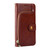 iPhone 7 / 8 / SE 2020 / SE 2022 Zipper Bag Horizontal Flip Leather Case with Holder & Card Slot & Wallet & Lanyard - Brown