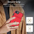 iPhone 7 / 8 / SE 2020 / SE 2022 RFID Anti-theft Card Ring Holder Phone Case - Red