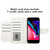 iPhone 7 / 8 / SE 2020 / SE 2022 Rhombic Texture Flip Leather Phone Case with Lanyard - White