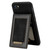 iPhone 7 / 8 / SE 2020 / SE 2022 N.BEKUS Vertical Flip Card Slot RFID Phone Case - Black