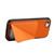 iPhone 7 / 8 / SE 2020 / SE 2022 D04 Calf Texture Dual Card Slot Holder Phone Case - Orange