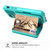 iPhone 7 / 8 / SE 2020 / SE 2022 Zipper Wallet Card Bag PU Back Case - Green