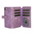 iPhone 7 / 8 / SE 2020 / SE 2022 Dream 9-Card Wallet Zipper Bag Leather Phone Case - Purple