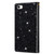 iPhone 7 / 8 / SE 2020 / SE 2022 Multi-card Slots Starry Sky Laser Carving Glitter Zipper Horizontal Flip Leather Case with Holder & Wallet & Lanyard - Black