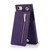 iPhone 7 / 8 / SE 2020 / SE 2022 Cross-body Zipper Square TPU+PU Back Cover Case with Holder & Card Slots & Wallet & Strap - Purple