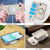 iPhone 7 / 8 / SE 2020 / SE 2022 Zipper Wallet Split MagSafe Leather Back Phone Case - White