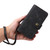 iPhone 7 / 8 / SE 2020 / SE 2022 Multifunctional Card Slot Zipper Wallet Leather Phone Case - Black