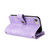 iPhone 7 / 8 / SE 2020 / SE 2022 Multifunctional Card Slot Zipper Wallet Leather Phone Case - Purple