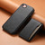 iPhone 7 / 8 / SE 2020 / SE 2022 Denior Cowhide Texture Leather MagSafe Detachable Wallet Phone Case - Black