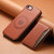iPhone 7 / 8 / SE 2020 / SE 2022 Denior Cowhide Texture Leather MagSafe Detachable Wallet Phone Case - Brown