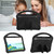 Samgsung Galaxy Tab S10 FE 11 EVA Shockproof Tablet Case with Holder - Black
