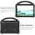 Samgsung Galaxy Tab S10 FE 11 EVA Shockproof Tablet Case with Holder - Black