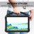 Samgsung Galaxy Tab S10 FE 11 EVA Shockproof Tablet Case with Holder - Black