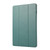 Samsung Galaxy Tab S10 FE / S9 3-Fold Pure Color TPU Leather Tablet Case with Pen Slot - Dark Green Samsung Galaxy Tab S10 FE / S9 3-Fold Pure Color TPU Leather Tablet Case with Pen Slot - Dark Green