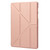 Samsung Galaxy Tab S10 FE / S9 Deformation Silicone Leather Tablet Case - Rose Gold